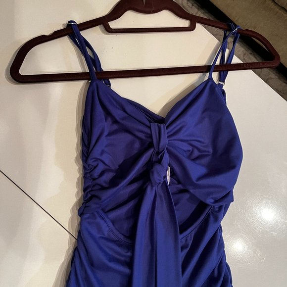 BORIFLORS Women's Cut Out Rouched Backless Spaghetti Strap Dress Size XS - Picture 3 of 14